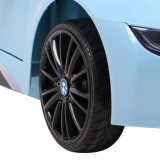 JOKO Elektrické autíčko BMW I8 COUPE LIFT, penové kolesá, kožené sedadlo, USB, MP3, modré