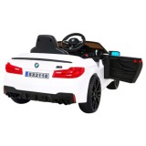JOKO Elektrické autíčko BMW M5 24V s funkciou DRIFTU, penové kolesá, biele