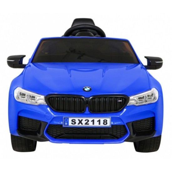 JOKO Elektrické autíčko BMW M5 24V s funkciou DRIFTU, penové kolesá, modré