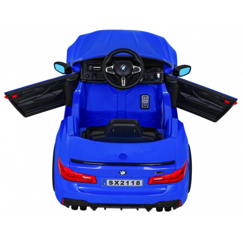 JOKO Elektrické autíčko BMW M5 24V s funkciou DRIFTU, penové kolesá, modré