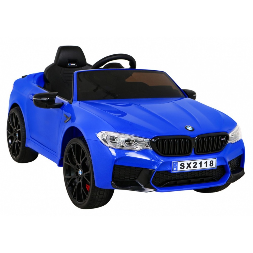 JOKO Elektrické autíčko BMW M5 24V s funkciou DRIFTU, penové kolesá, modré