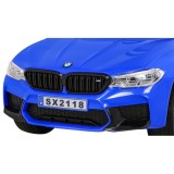 JOKO Elektrické autíčko BMW M5 24V s funkciou DRIFTU, penové kolesá, modré