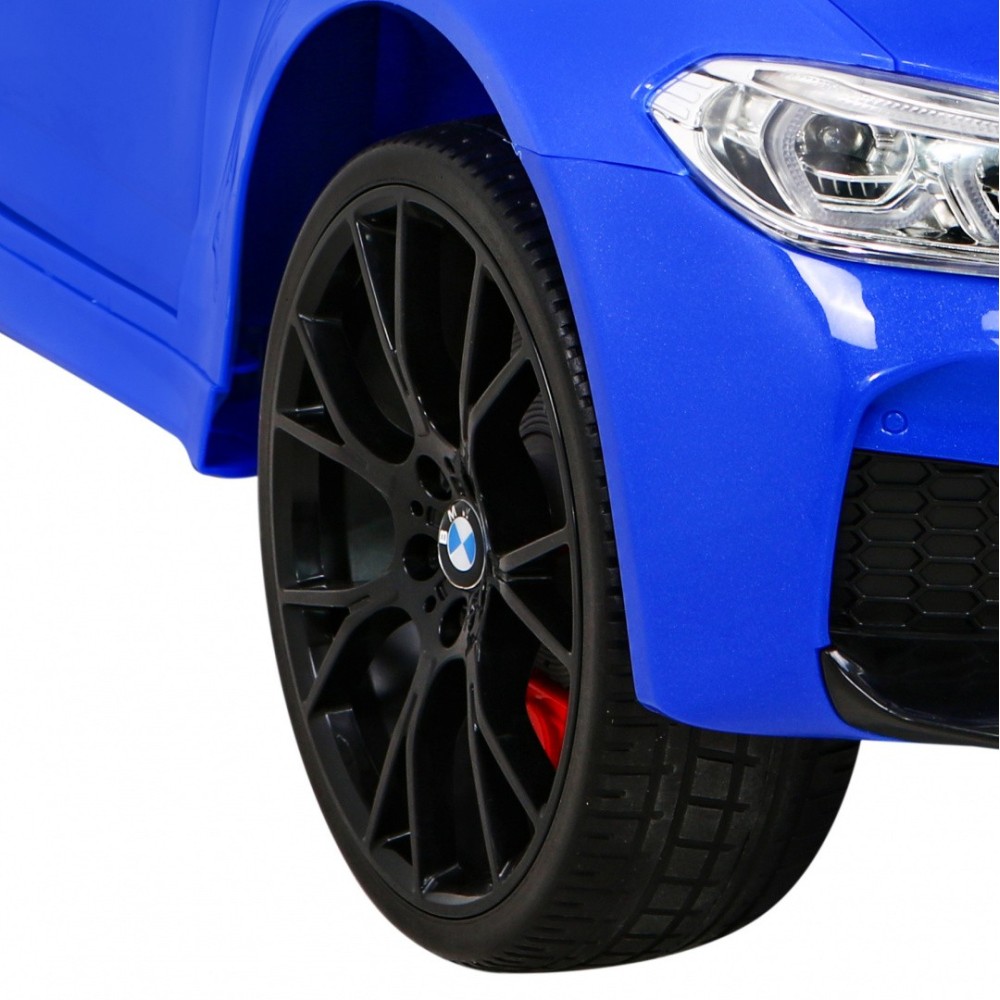 JOKO Elektrické autíčko BMW M5 24V s funkciou DRIFTU, penové kolesá, modré