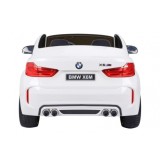 JOKO Elektrické autíčko BMW X6M XXL 2x120W, Dvojmiestne, penové kolesá, kožené sedadlo, USB, nosnosť 50kg, biele