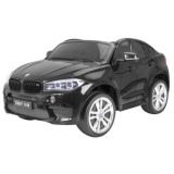 JOKO Elektrické autíčko BMW X6M XXL 2x120W, Dvojmiestne, penové kolesá, kožené sedadlo, USB, nosnosť 50kg, čierne