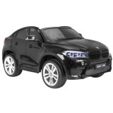 JOKO Elektrické autíčko BMW X6M XXL 2x120W, Dvojmiestne, penové kolesá, kožené sedadlo, USB, nosnosť 50kg, čierne