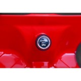 JOKO Elektrické autíčko BMW X6M XXL 2x120W, dvojmiestne, penové kolesá, kožené sedadlo, USB, červené