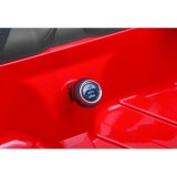 JOKO Elektrické autíčko BMW X6M XXL 2x120W, dvojmiestne, penové kolesá, kožené sedadlo, USB, červené