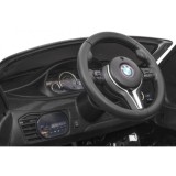 JOKO Elektrické autíčko BMW X6M, Lakované, penové kolesá, kožené sedadlo, USB, čierne