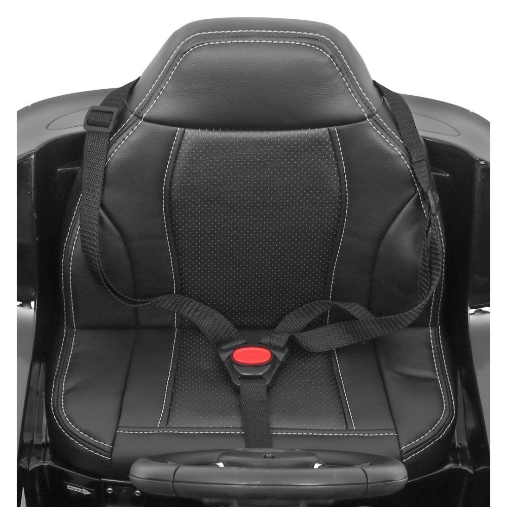 JOKO Elektrické autíčko BMW X6M, Lakované, penové kolesá, kožené sedadlo, USB, čierne