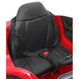 JOKO Elektrické autíčko BMW X6M, Lakované, penové kolesá, kožené sedadlo, USB, červené