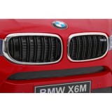 JOKO Elektrické autíčko BMW X6M, Lakované, penové kolesá, kožené sedadlo, USB, červené