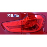 JOKO Elektrické autíčko BMW X6M, Lakované, penové kolesá, kožené sedadlo, USB, červené