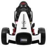 JOKO Elektrické autíčko, elektrická Motokára, 3-kolesová, Bolid XR-1, penové kolesá, biela
