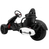 JOKO Elektrické autíčko, elektrická Motokára, 3-kolesová, Bolid XR-1, penové kolesá, biela