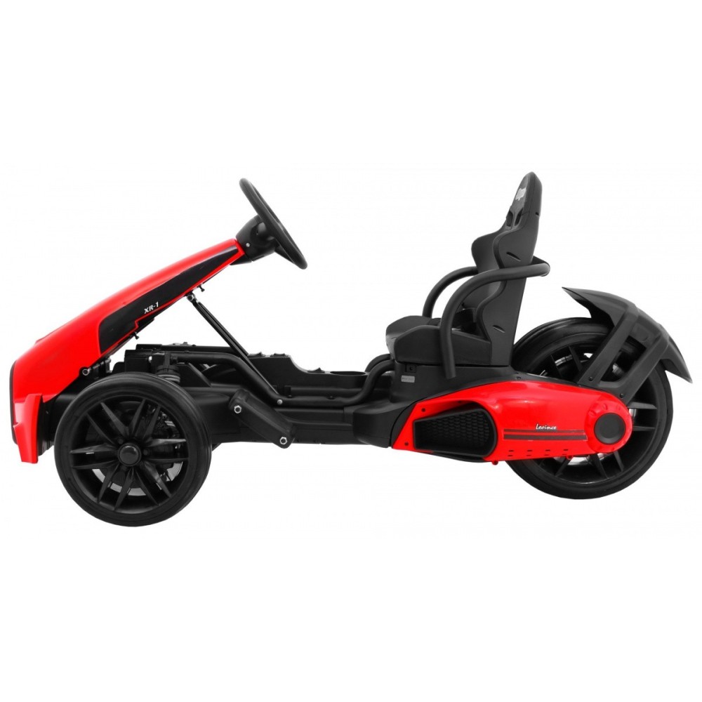 JOKO Elektrické autíčko, elektrická Motokára, 3-kolesová, Bolid XR-1, penové kolesá, červená