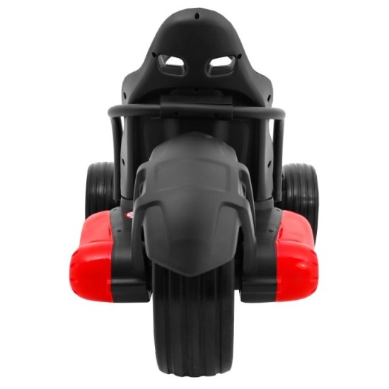 JOKO Elektrické autíčko, elektrická Motokára, 3-kolesová, Bolid XR-1, penové kolesá, červená