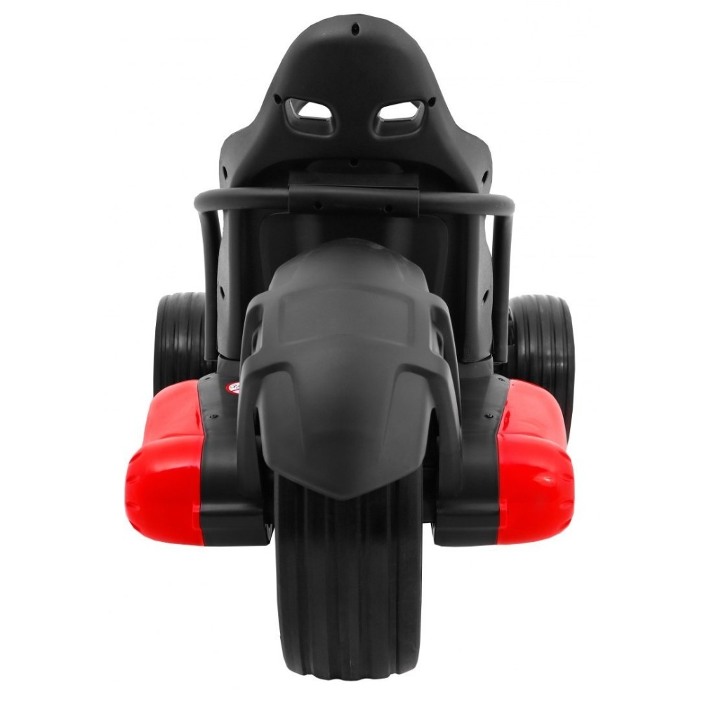 JOKO Elektrické autíčko, elektrická Motokára, 3-kolesová, Bolid XR-1, penové kolesá, červená