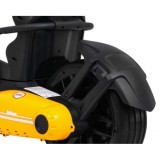 JOKO Elektrické autíčko, elektrická Motokára, 3-kolesová, Bolid XR-1, penové kolesá, žltá