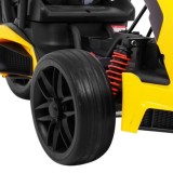 JOKO Elektrické autíčko, elektrická Motokára, 3-kolesová, Bolid XR-1, penové kolesá, žltá
