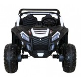 JOKO Elektrické autíčko Buggy 4x4 ATV Racing 200W 24V, nosnosť 60kg, Dvojmiestne, penové kolesá, biele