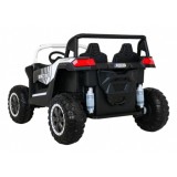 JOKO Elektrické autíčko Buggy 4x4 ATV Racing 200W 24V, nosnosť 60kg, Dvojmiestne, penové kolesá, biele