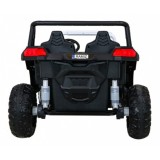 JOKO Elektrické autíčko Buggy 4x4 ATV Racing 200W 24V, nosnosť 60kg, Dvojmiestne, penové kolesá, biele