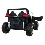 JOKO Elektrické autíčko Buggy 4x4 ATV Racing 200W 24V, nosnosť 60kg, Dvojmiestne, penové kolesá, biele