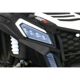 JOKO Elektrické autíčko Buggy 4x4 ATV Racing 200W 24V, nosnosť 60kg, Dvojmiestne, penové kolesá, biele