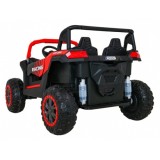 JOKO Elektrické autíčko Buggy 4x4 ATV Racing 200W 24V, nosnosť 60kg, Dvojmiestne, penové kolesá, červené