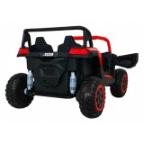 JOKO Elektrické autíčko Buggy 4x4 ATV Racing 200W 24V, nosnosť 60kg, Dvojmiestne, penové kolesá, červené
