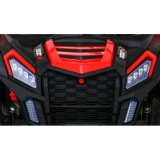 JOKO Elektrické autíčko Buggy 4x4 ATV Racing 200W 24V, nosnosť 60kg, Dvojmiestne, penové kolesá, červené