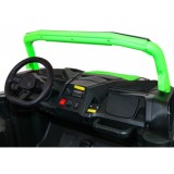 JOKO Elektrické autíčko Buggy 4x4 ATV Racing 200W 24V, nosnosť 60kg, Dvojmiestne, penové kolesá, zelené