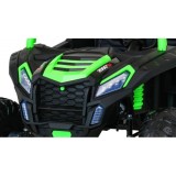 JOKO Elektrické autíčko Buggy 4x4 ATV Racing 200W 24V, nosnosť 60kg, Dvojmiestne, penové kolesá, zelené