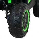 JOKO Elektrické autíčko Buggy 4x4 ATV Racing 200W 24V, nosnosť 60kg, Dvojmiestne, penové kolesá, zelené