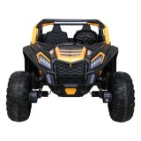 JOKO Elektrické autíčko Buggy 4x4 ATV Racing 200W 24V, nosnosť 60kg, Dvojmiestne, penové kolesá, zlaté