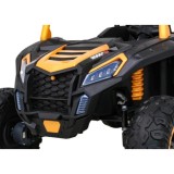 JOKO Elektrické autíčko Buggy 4x4 ATV Racing 200W 24V, nosnosť 60kg, Dvojmiestne, penové kolesá, zlaté
