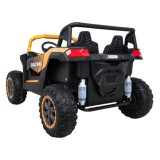 JOKO Elektrické autíčko Buggy 4x4 ATV Racing 200W 24V, nosnosť 60kg, Dvojmiestne, penové kolesá, zlaté
