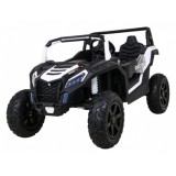 JOKO Elektrické autíčko Buggy ATV STRONG Racing 180W 24V, nosnosť 100kg, brzdový pedál, Dvojmiestne, nafukovacie kolesá, biele