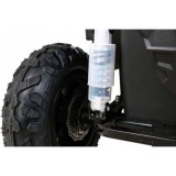 JOKO Elektrické autíčko Buggy ATV STRONG Racing 180W 24V, nosnosť 100kg, brzdový pedál, Dvojmiestne, nafukovacie kolesá, biele