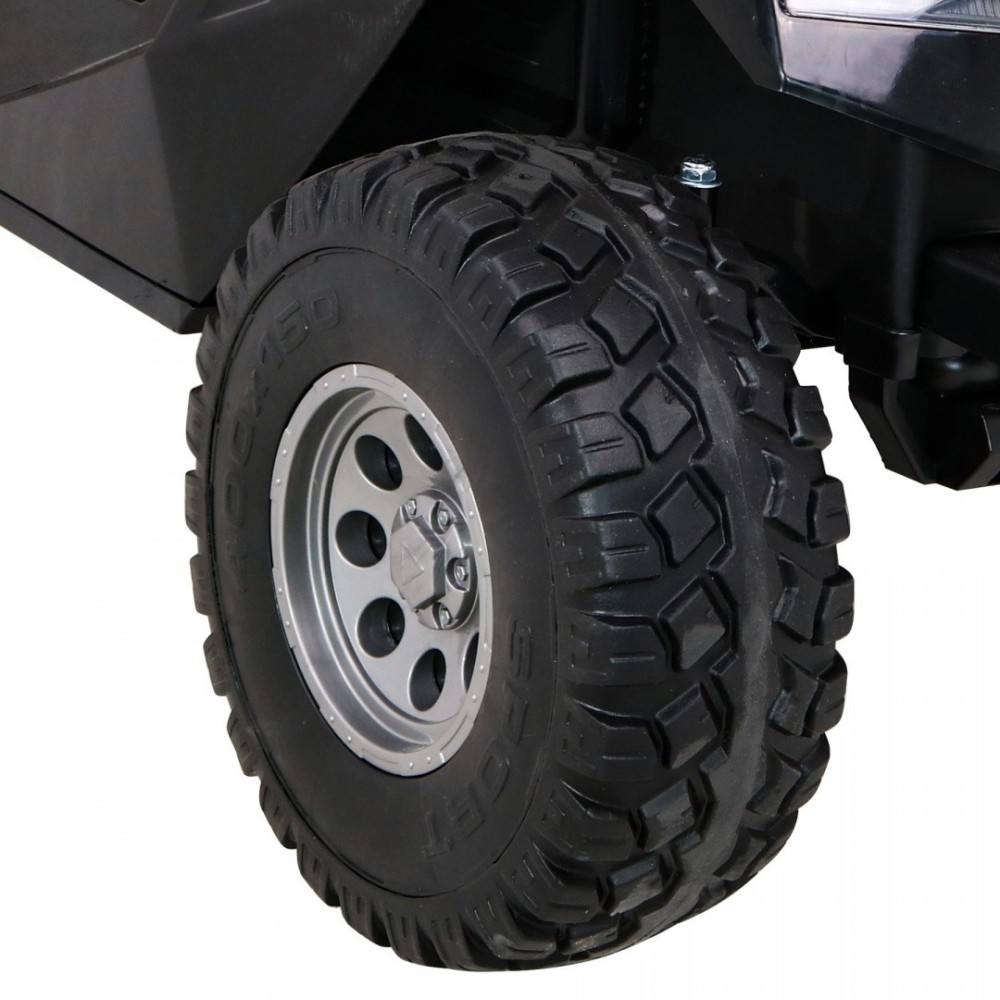 JOKO Veľké Elektrické autíčko BUGGY 4x4 Clash 24V, FM rádio, DVOJMIESTNE Kožené sedadlo, NOSNOSŤ 60KG, penové kolesá, červené