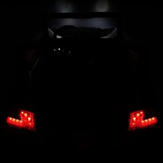 JOKO Elektrické autíčko Buggy 4x4 SuperStar, MP4 LCD displej, Penové kolesá, Dvojmiestne kožené sedadlo, USB, čierne