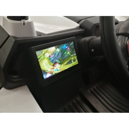 JOKO Elektrické autíčko Buggy 4x4 SuperStar, MP4 LCD displej, Penové kolesá, Dvojmiestne kožené sedadlo, USB, maskáčové