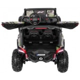 JOKO Elektrické autíčko Buggy 4x4 SuperStar, nosnosť 40kg, Penové kolesá, Dvojmiestne kožené sedadlo, maskáčové