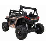 JOKO Elektrické autíčko BUGGY UTV 24V 200W, penové kolesá, Dvojmiestne kožené sedadlo, nosnosť 50kg, maskáčové