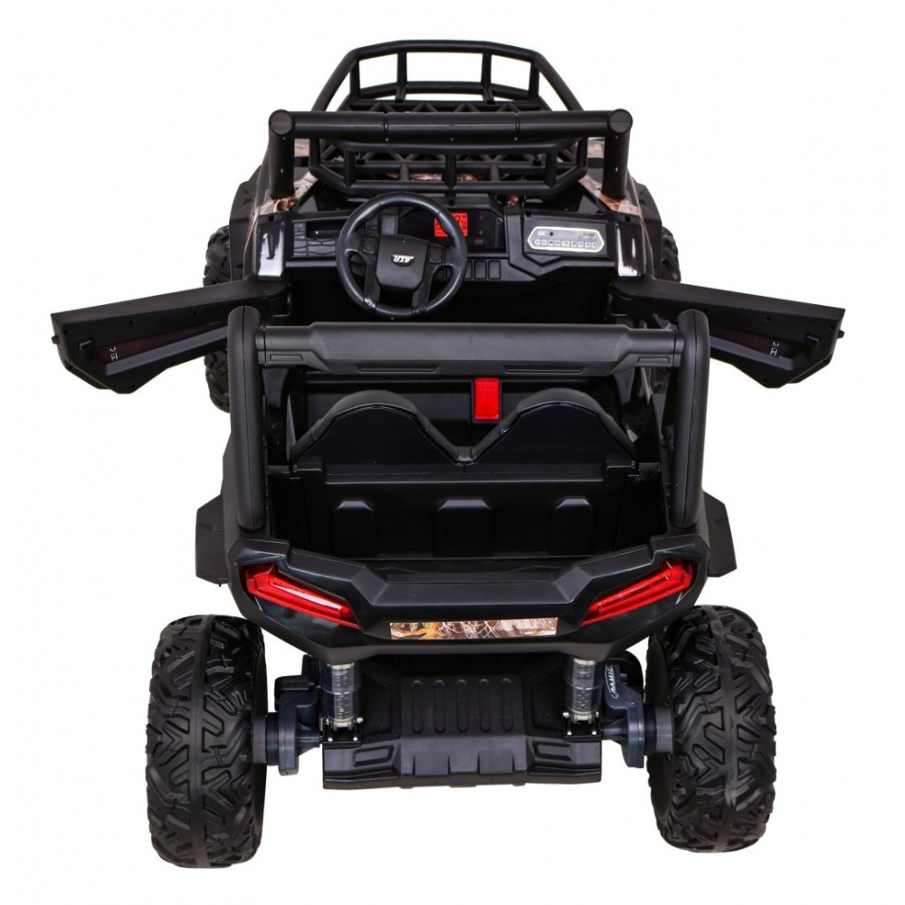 JOKO Elektrické autíčko BUGGY UTV 24V 200W, penové kolesá, Dvojmiestne kožené sedadlo, nosnosť 50kg, maskáčové