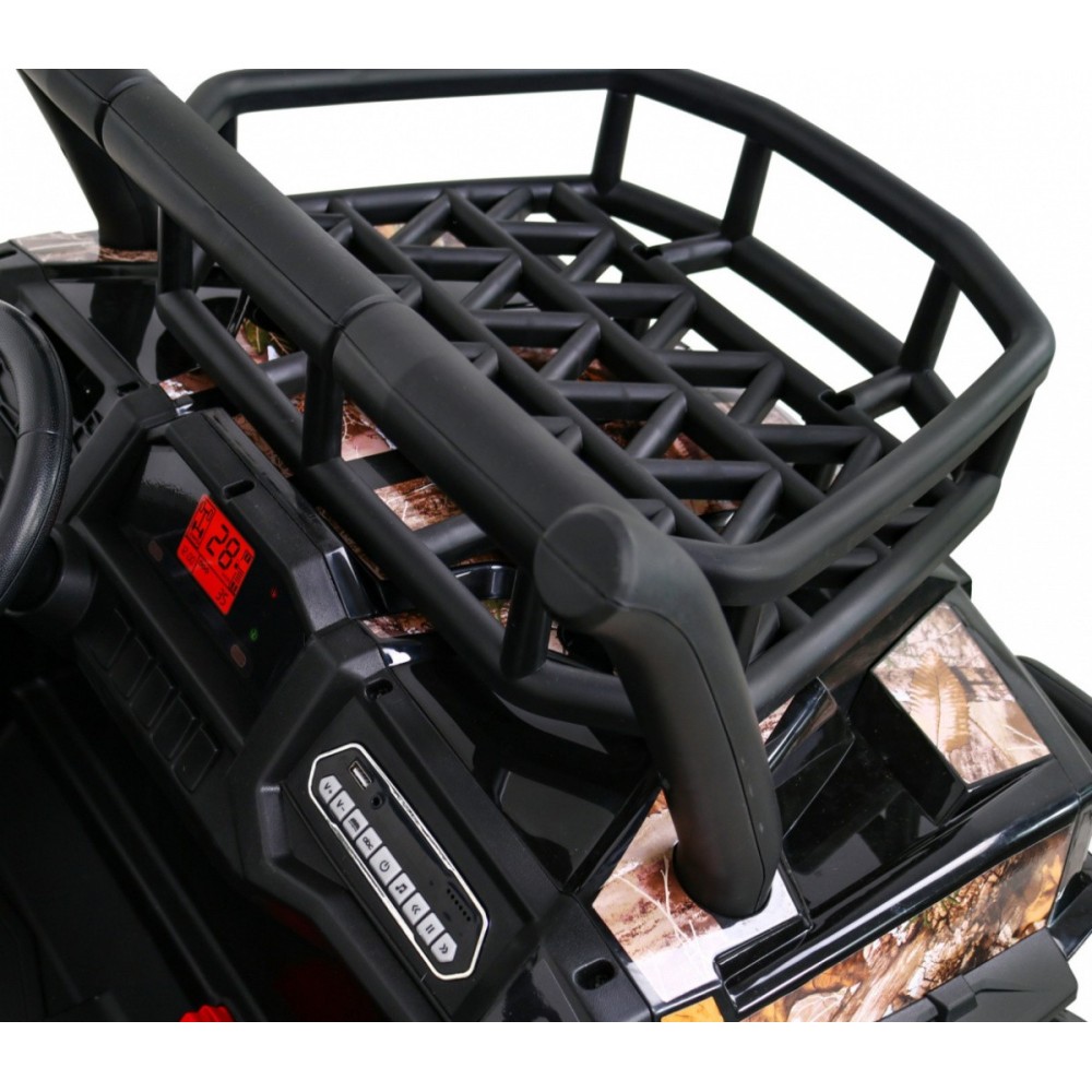 JOKO Elektrické autíčko BUGGY UTV 24V 200W, penové kolesá, Dvojmiestne kožené sedadlo, nosnosť 50kg, maskáčové