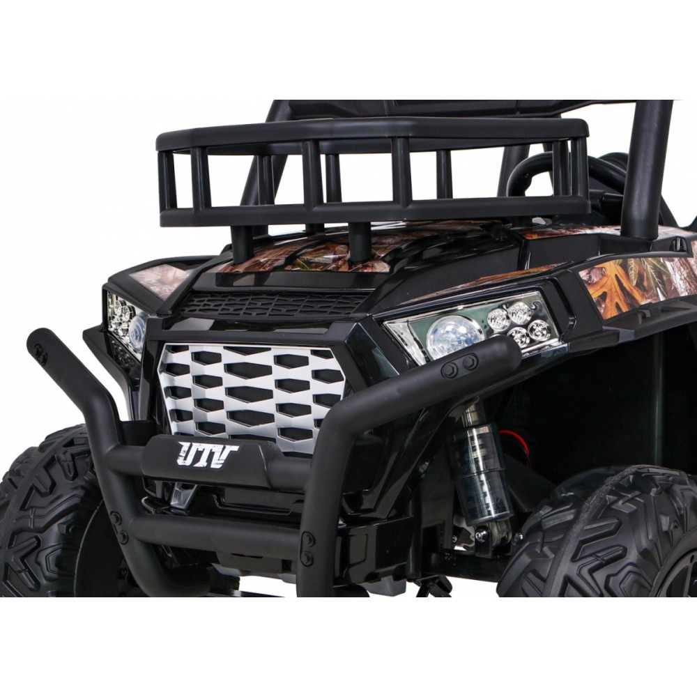 JOKO Elektrické autíčko BUGGY UTV 24V 200W, penové kolesá, Dvojmiestne kožené sedadlo, nosnosť 50kg, maskáčové