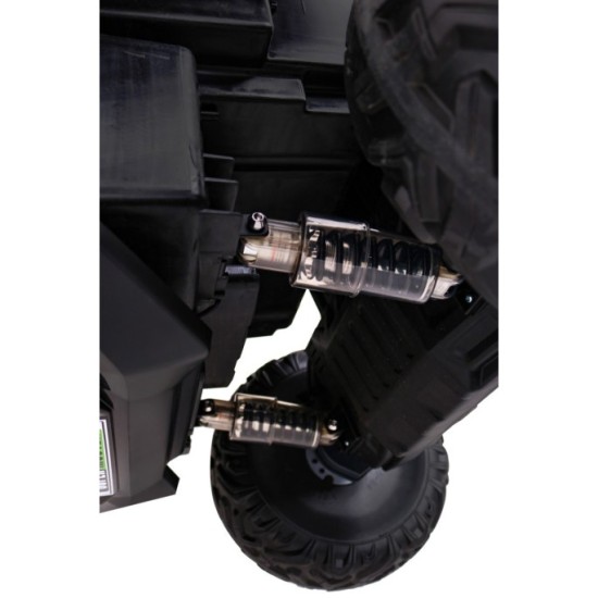 JOKO Elektrické autíčko BUGGY UTV 24V 200W, penové kolesá, Dvojmiestne kožené sedadlo, nosnosť 50kg, červené