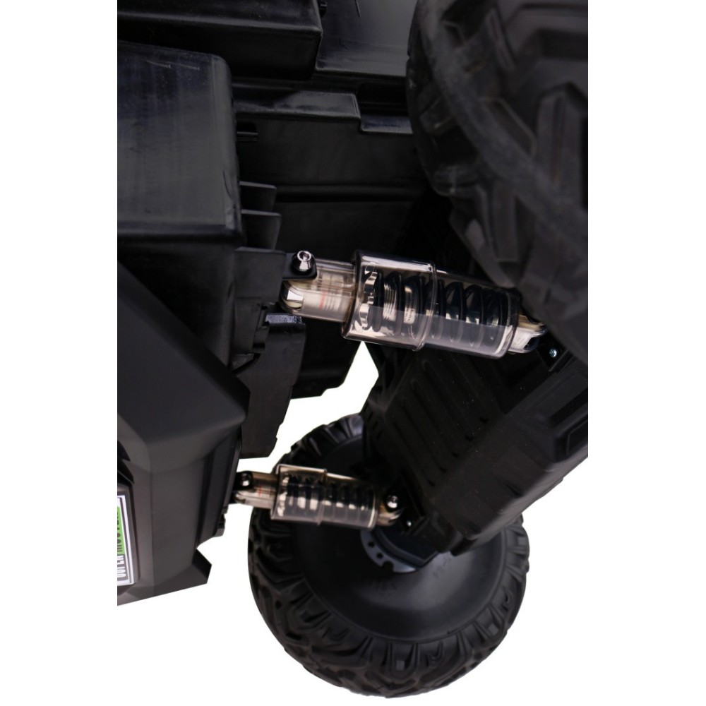 JOKO Elektrické autíčko BUGGY UTV 24V 200W, penové kolesá, Dvojmiestne kožené sedadlo, nosnosť 50kg, červené